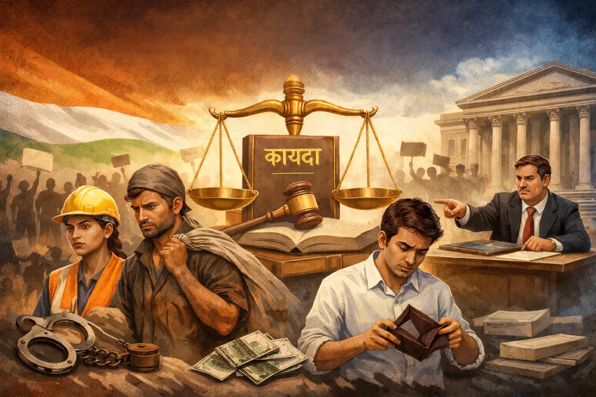 कामगार हक्क, न्यायप्रक्रिया आणि संस्थात्मक उत्तरदायित्व